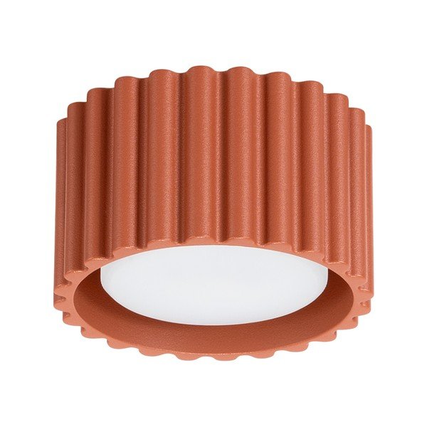 Metalowa lampa punktowa w kolorze terakoty ø 10 cm Zora – Sollux