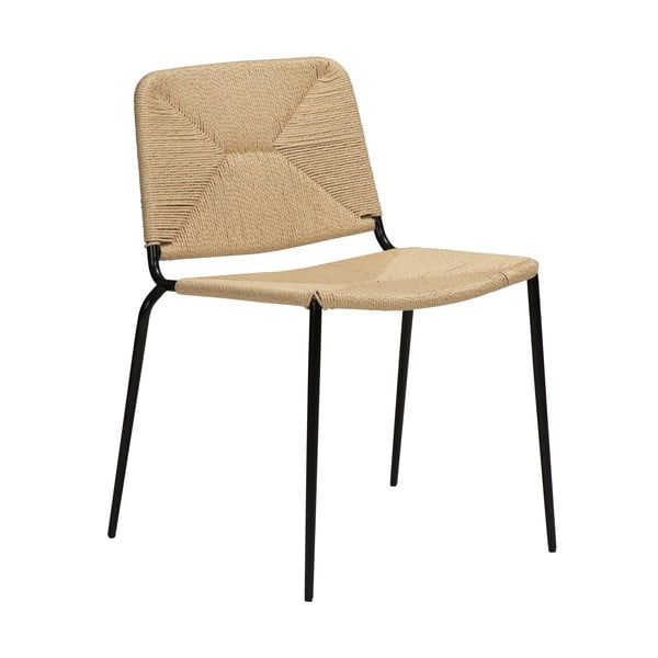 Beżowe krzesło DAN-FORM Denmark Stiletto