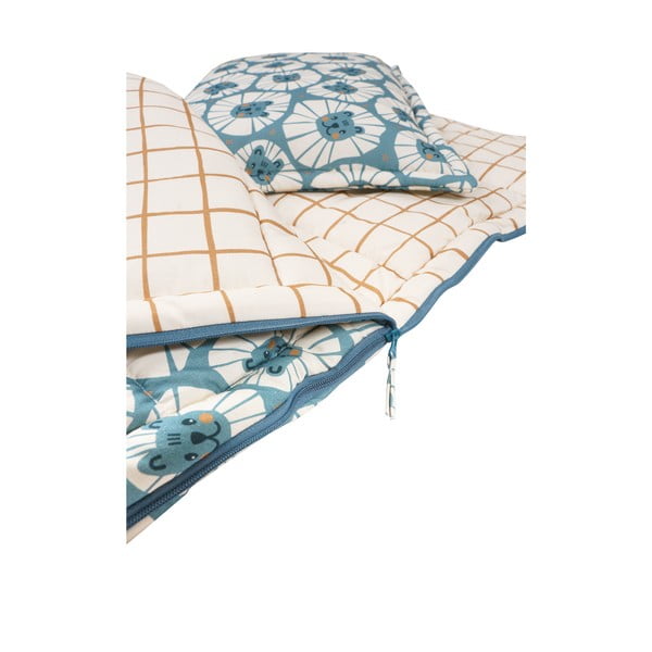 Śpiworek dziecięcy Denim Lions – Malomi Kids-image-2