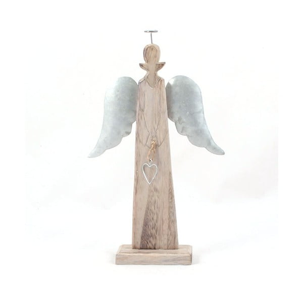 Anioł drewniany Dakls, wys. 24 cm