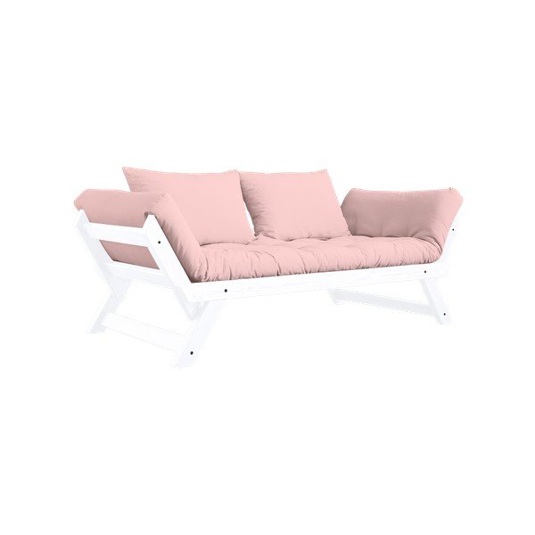 Sofa wielofunkcyjna Karup Bebop White/Pink Peonie-image-1