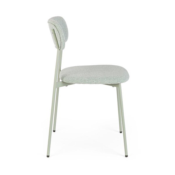 Miętowe tapicerowane krzesło Inka – Yes Everyday-image-3