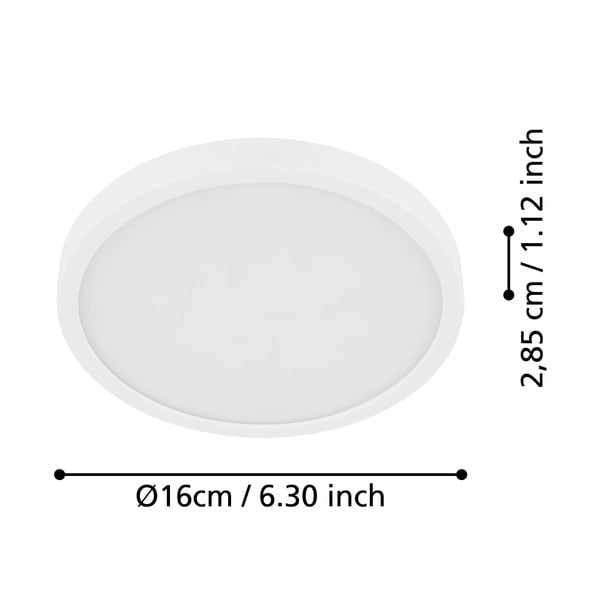 Biała lampa sufitowa LED FUEVA 5 – EGLO-image-2