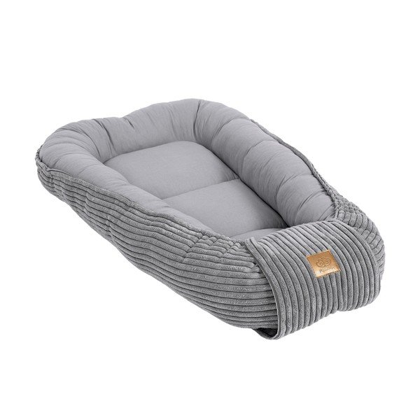 Szary kokon dla niemowląt 55x83 cm – Meowbaby