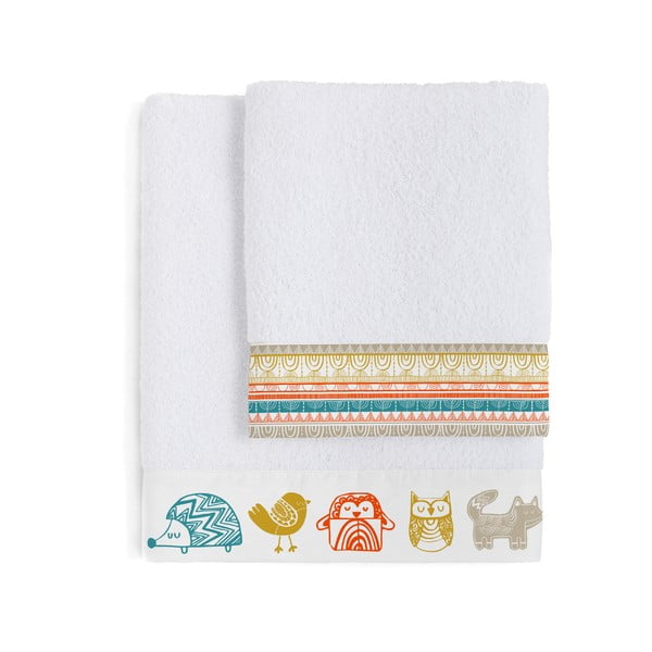 Zestaw 2 ręczników dziecięcych Moshi Moshi Teepee