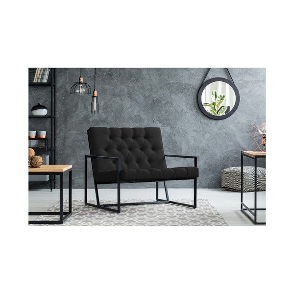 Czarny fotel Mazzini Sofas Aster-image-4