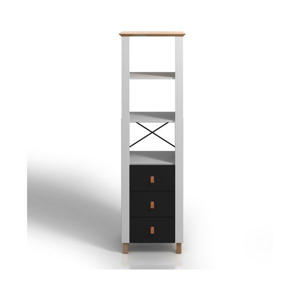 Regał z 3 szufladami SKANDICA Vaxholm-image-2