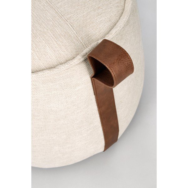 Puf w naturalnym kolorze Anila – Bizzotto-image-1