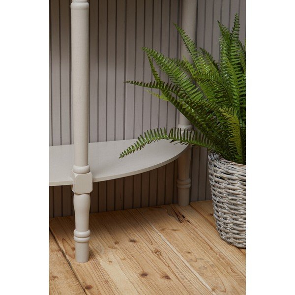Beżowa konsola z litego drewna sosnowego 30x80 cm Heritage – Premier Housewares-image-2