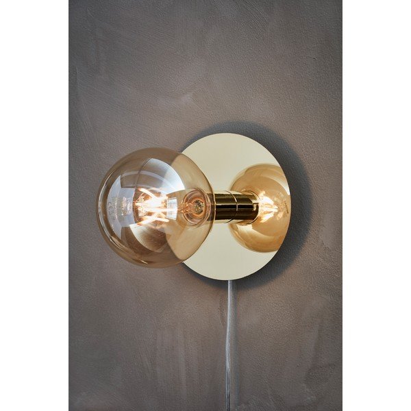 Kinkiet w kolorze brązu Disc – Markslöjd-image-1