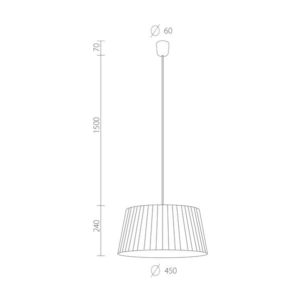 Lampa wisząca Sotto Luce KAMI Elementary L 1S-image-2