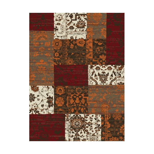 Brązowo-czerwony dywan Hanse Home Prime Pile, 60x110 cm