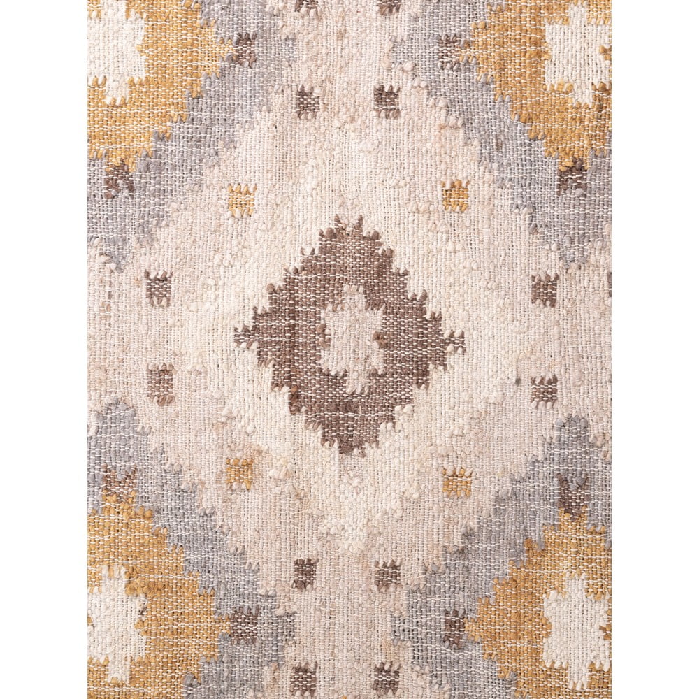 Kremowy dywan z juty tkany ręcznie 160x230 cm Roya Imani – Elle Decoration (zdjęcie 10)