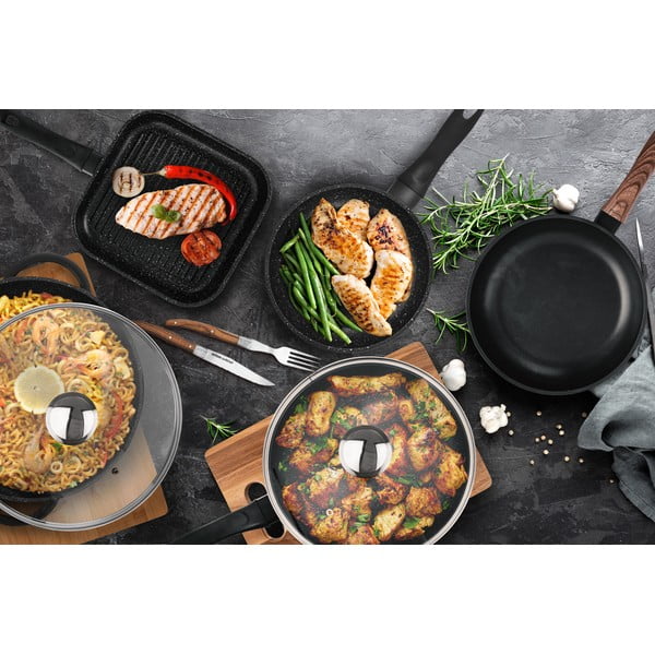 Patelnia z powierzchnią nieprzywierającą Pfluon Granit Orion Grande, ⌀ 28 cm-image-1