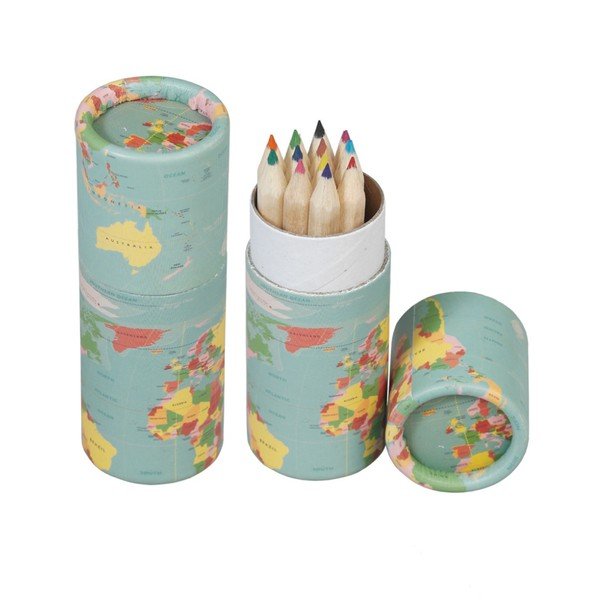 Zestaw 12 kredek Rex London World Map-image-2