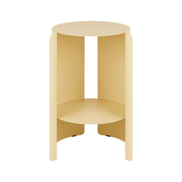 Stalowy okrągły stolik ø 32 cm Wa – noo.ma