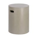 Szary betonowy stolik Kave Home Jenell, ⌀ 35 cm