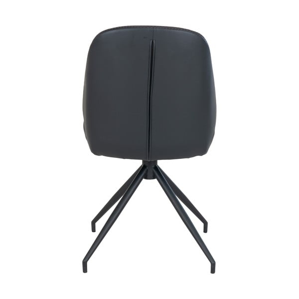 Czarne krzesła zestaw 2 szt. Monte – House Nordic-image-4