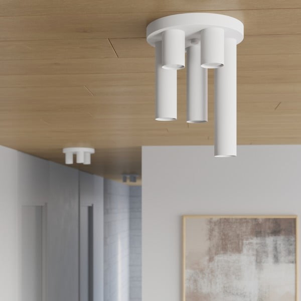 Biała lampa sufitowa Castro – Sollux-image-3