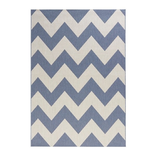Niebiesko-biały dywan Unique, 200x290 cm