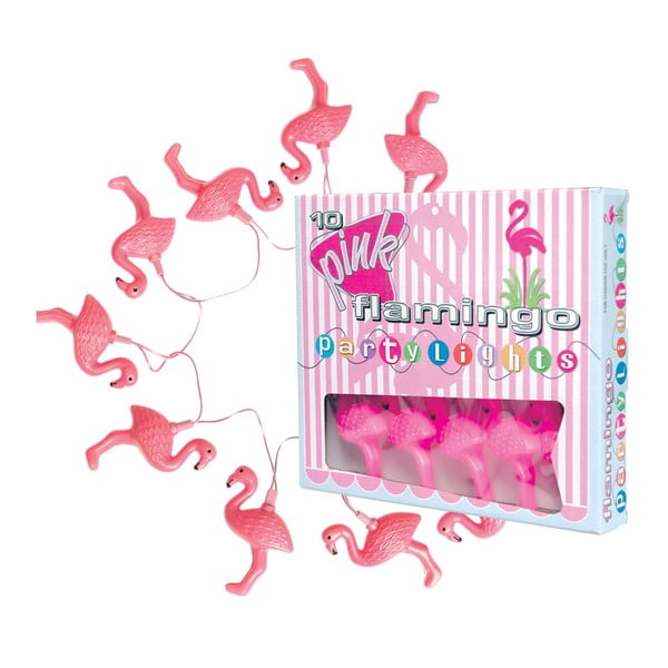 Girlanda świetlna z flamingami Rex London