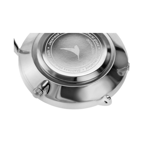 Zegarek damski z białym paskiem ze skóry Emily Westwood Meeting-image-3