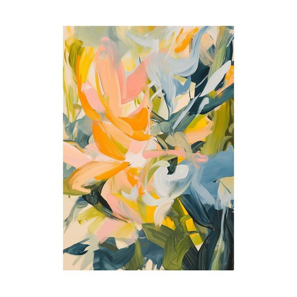 Obraz drukowany na płótnie 70x100 cm Floral Gust – Styler