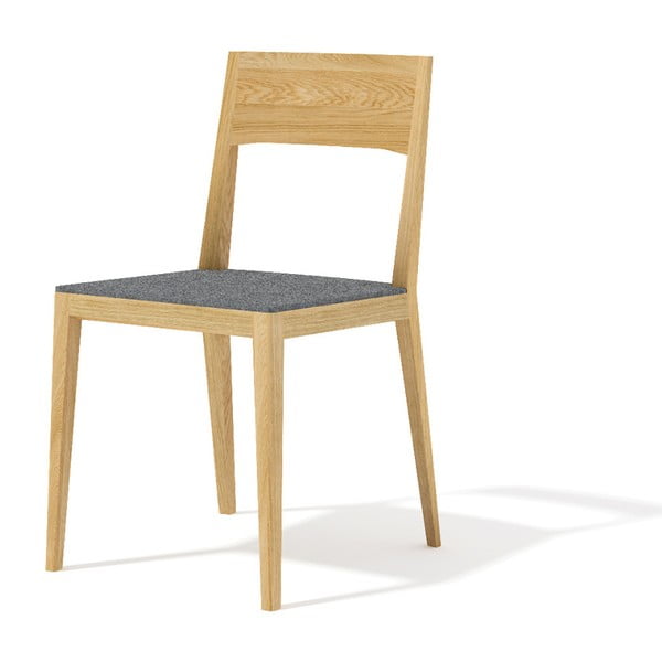 Krzesło z litego drewna dębowego Javorina Inca