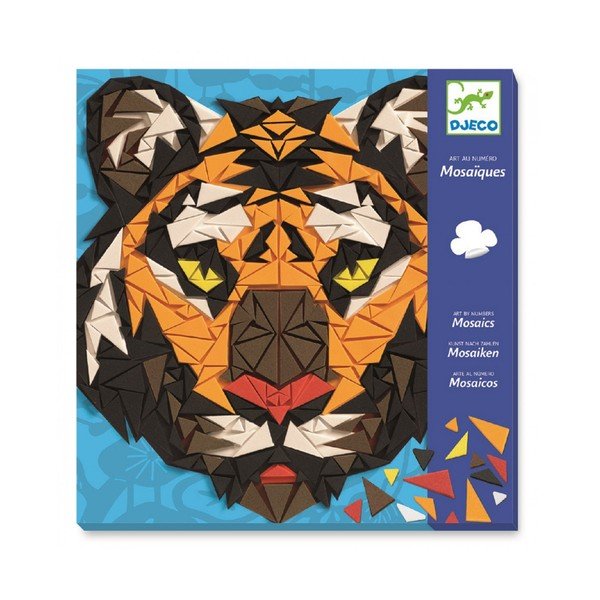 Zestaw do stworzenia 2 mozaik Djeco ZOO-image-2