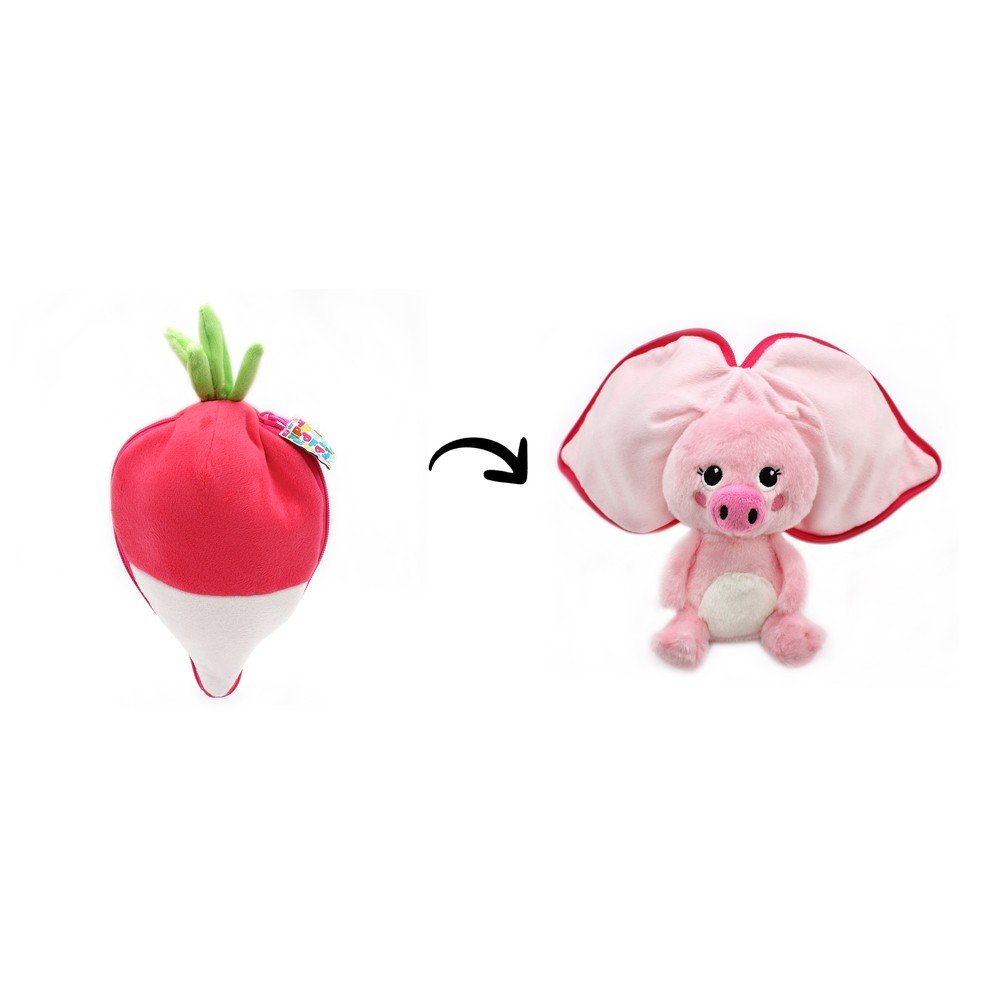 Zabawka pluszowa Flipetz 2in1 Piglet – Les Deglingos