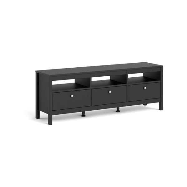 Czarna szafka pod TV 151x54 cm Madrid – Tvilum-image-3