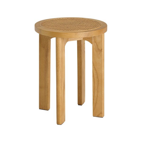 Rattanowy stołek w naturalnym kolorze Callut – Ellos Home-image-2