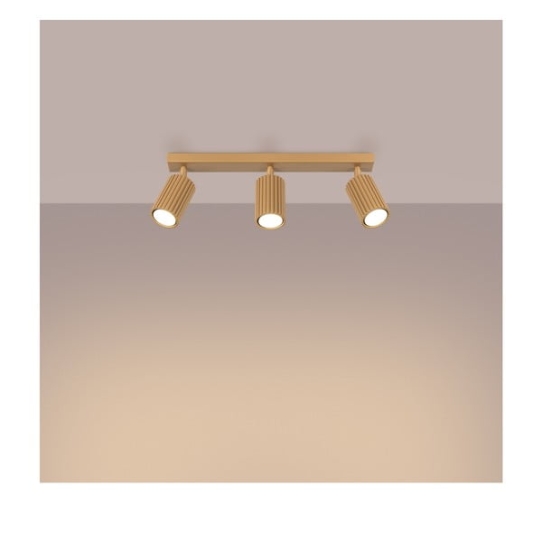 Lampa punktowa w kolorze złota 6,5x45 cm Gleam – Sollux-image-2