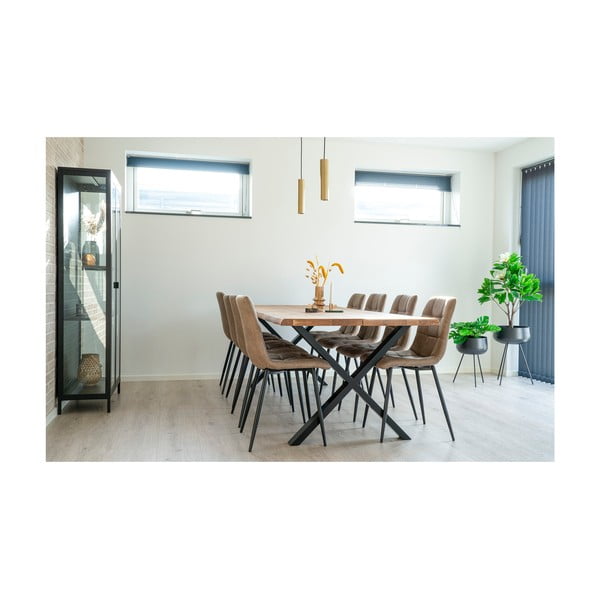 Stół z blatem z drewna dębowego 95x240 cm Toulon – House Nordic-image-2