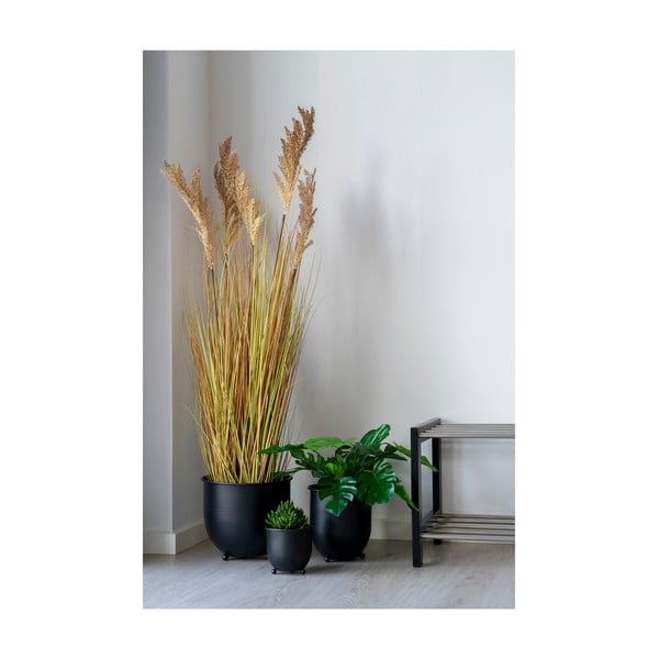 Metalowe osłonki na doniczki zestaw 3 szt. ø 22 cm Nova – House Nordic-image-3