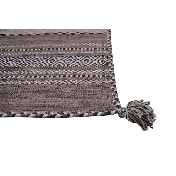Szaro-beżowy bawełniany dywan Webtappeti Antique Kilim, 160x230 cm-image-2