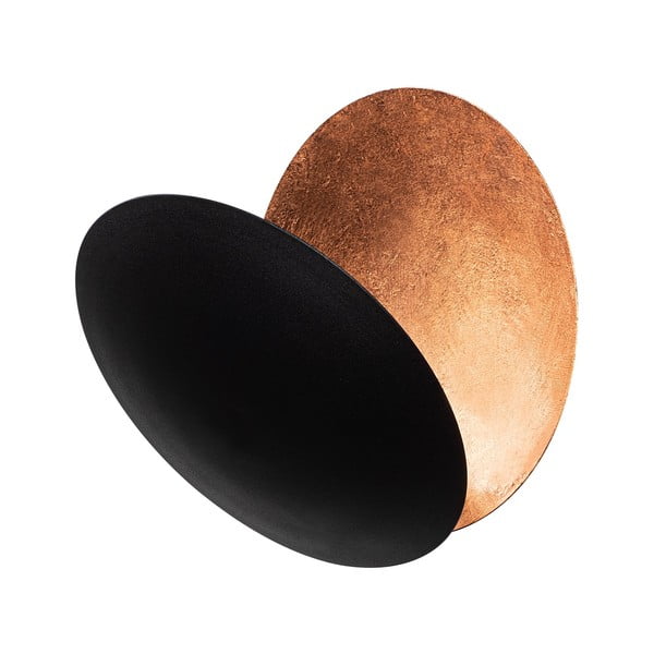 Czarny/w kolorze miedzi kinkiet LED ø 25 cm Yosma – Opviq lights-image-3