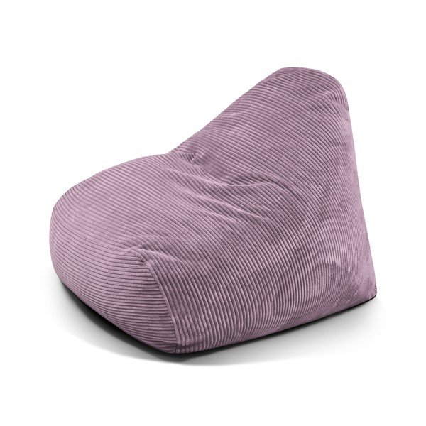 Fioletowy sztruksowy worek do siedzenia Snug 100 – SLOWDOWN