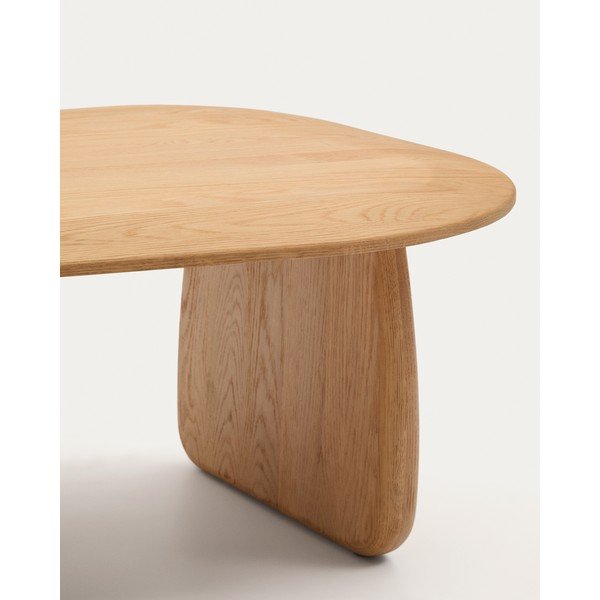 Stolik z litego drewna dębowego 70x71 cm Pirita – Kave Home-image-4