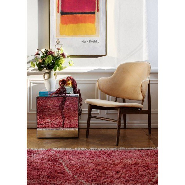 Szklany stolik 45,5x45,5 cm Cube – Ellos Home-image-2