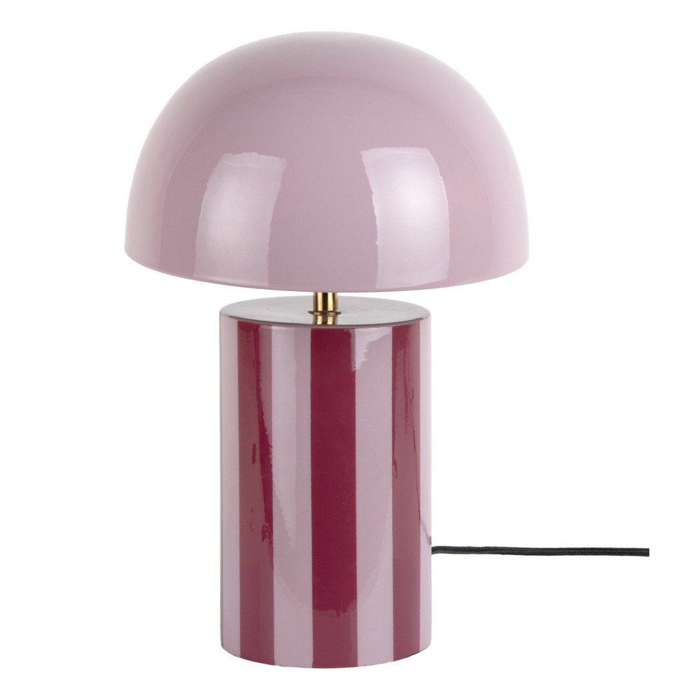 Fioletowa metalowa lampa stołowa (wysokość 34 cm) Rayado – Leitmotiv