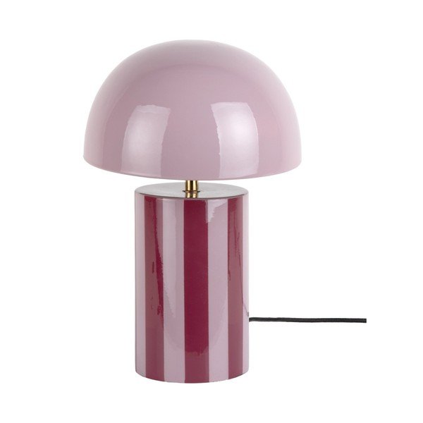 Fioletowa metalowa lampa stołowa (wysokość 34 cm) Rayado – Leitmotiv