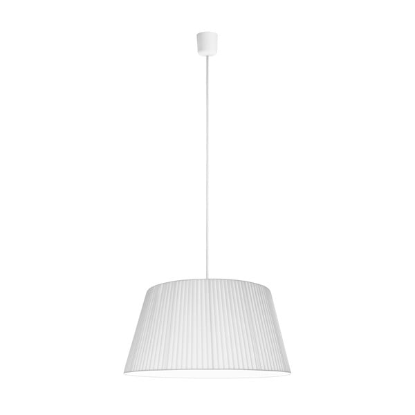 Biała lampa wisząca Sotto Luce KAMI, Ø 54 cm