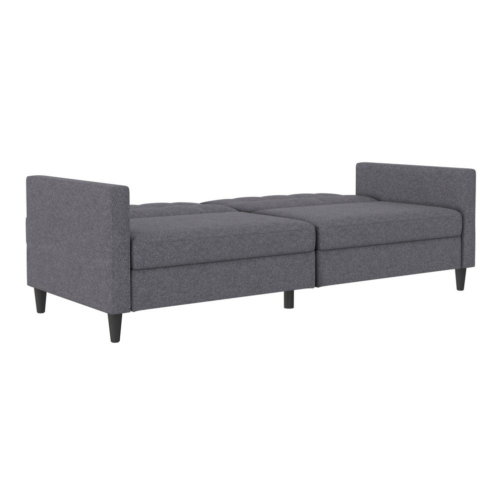 Szara rozkładana sofa 203 cm Hartford – Støraa (zdjęcie 11)