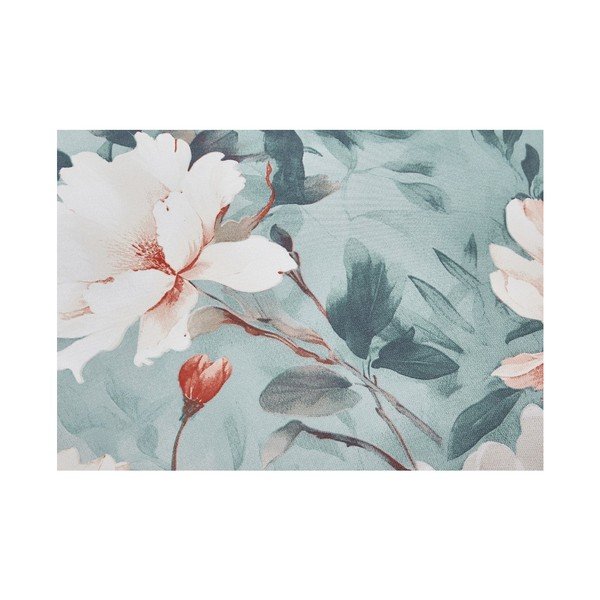 Turkusowa pościel jednoosobowa z mikrosatyny 3-częściowa 140x200 cm Selma – My House-image-2