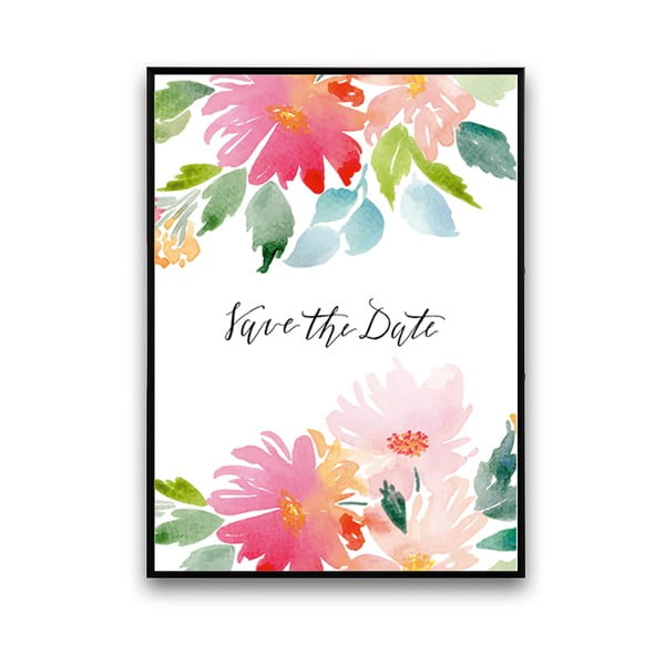 Plakat Save The Date, 30 x 40 cm