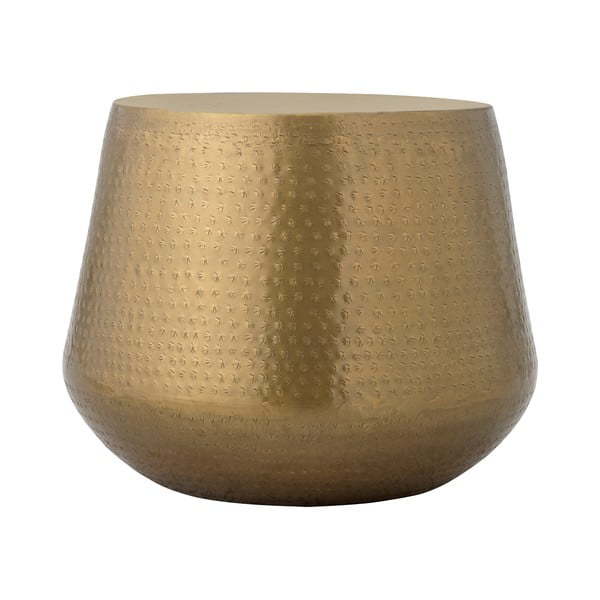 Metalowy okrągły stolik w kolorze złota ø 50 cm Avola – Bloomingville-image-2