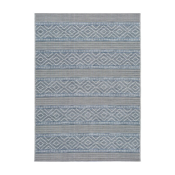 Niebieski dywan odpowiedni na zewnątrz Universal Cork Lines, 115x170 cm