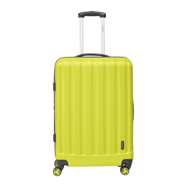 Żółta walizka podróżna Packenger Koffer, 112 l
