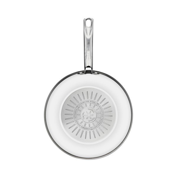 Patelnia z powłoką nieprzywierającą wok ze stali nierdzewnej ø 28 cm Intuition B8171944 – Tefal-image-2